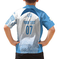 Guatemala Personalized Kid Hawaiian Shirt Mayan Warrior - Wonder Print Shop