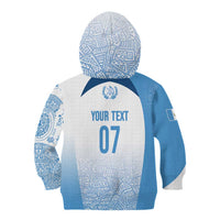 Guatemala Personalized Kid Hoodie Mayan Warrior - Wonder Print Shop