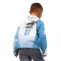 Guatemala Personalized Kid Hoodie Mayan Warrior - Wonder Print Shop