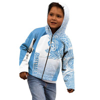 Guatemala Personalized Kid Hoodie Mayan Warrior - Wonder Print Shop