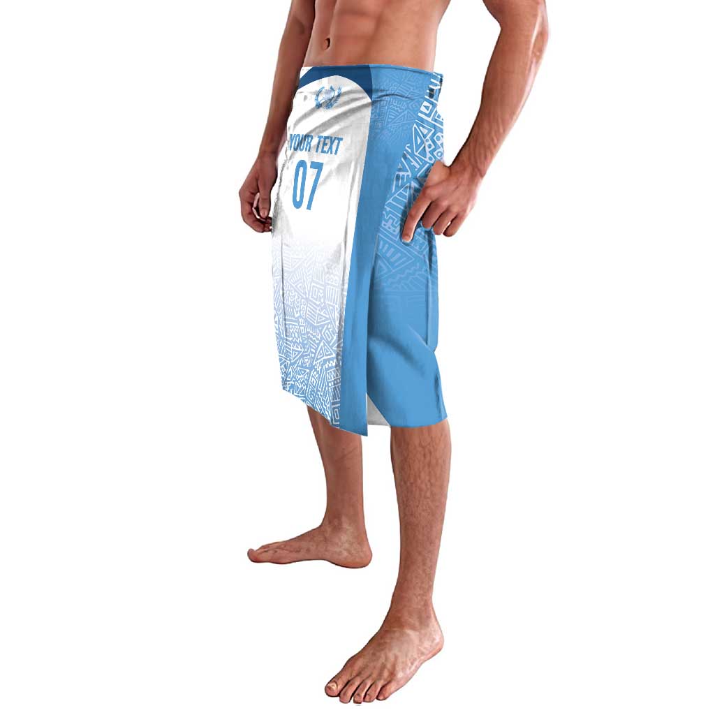 Guatemala Personalized Lavalava Mayan Warrior - Wonder Print Shop