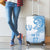 Guatemala Personalized Luggage Cover Mayan Warrior - Wonder Print Shop