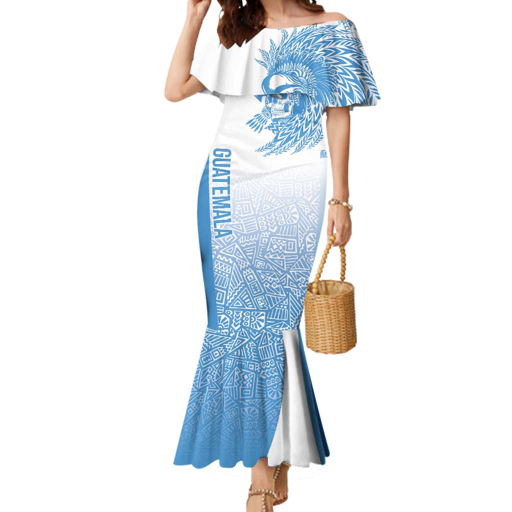 Guatemala Personalized Mermaid Dress Mayan Warrior - Wonder Print Shop