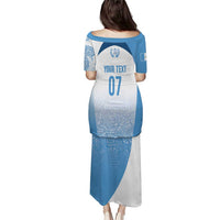 Guatemala Personalized Puletasi Mayan Warrior - Wonder Print Shop