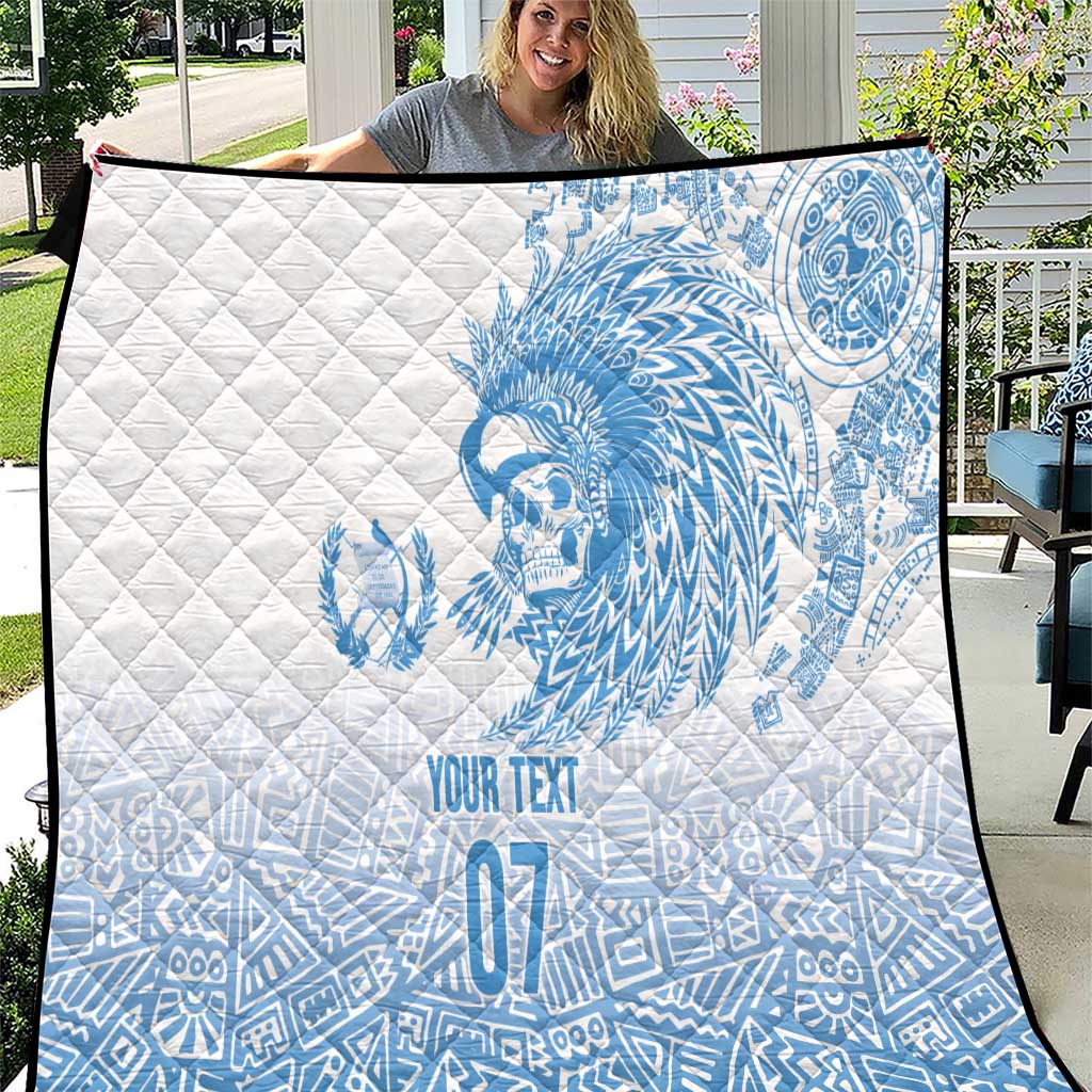 Guatemala Personalized Quilt Mayan Warrior - Wonder Print Shop