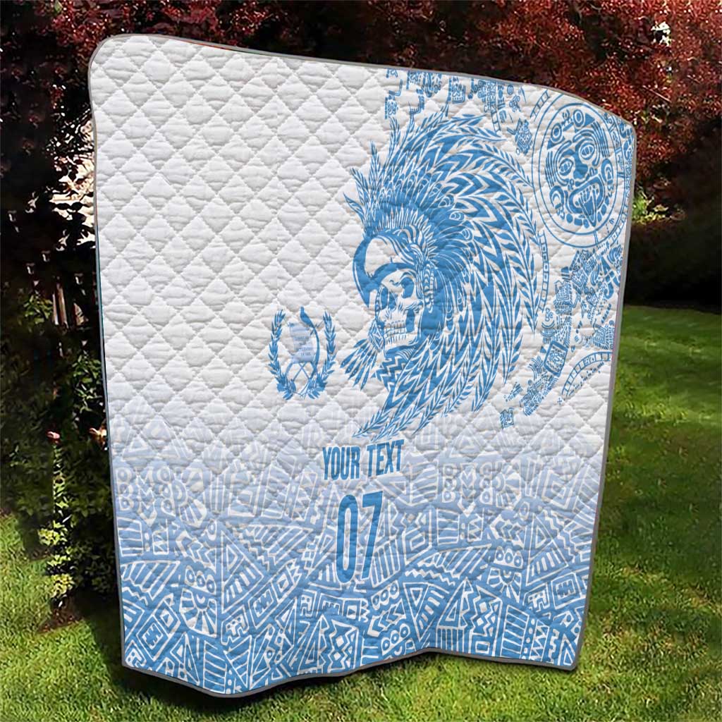 Guatemala Personalized Quilt Mayan Warrior - Wonder Print Shop