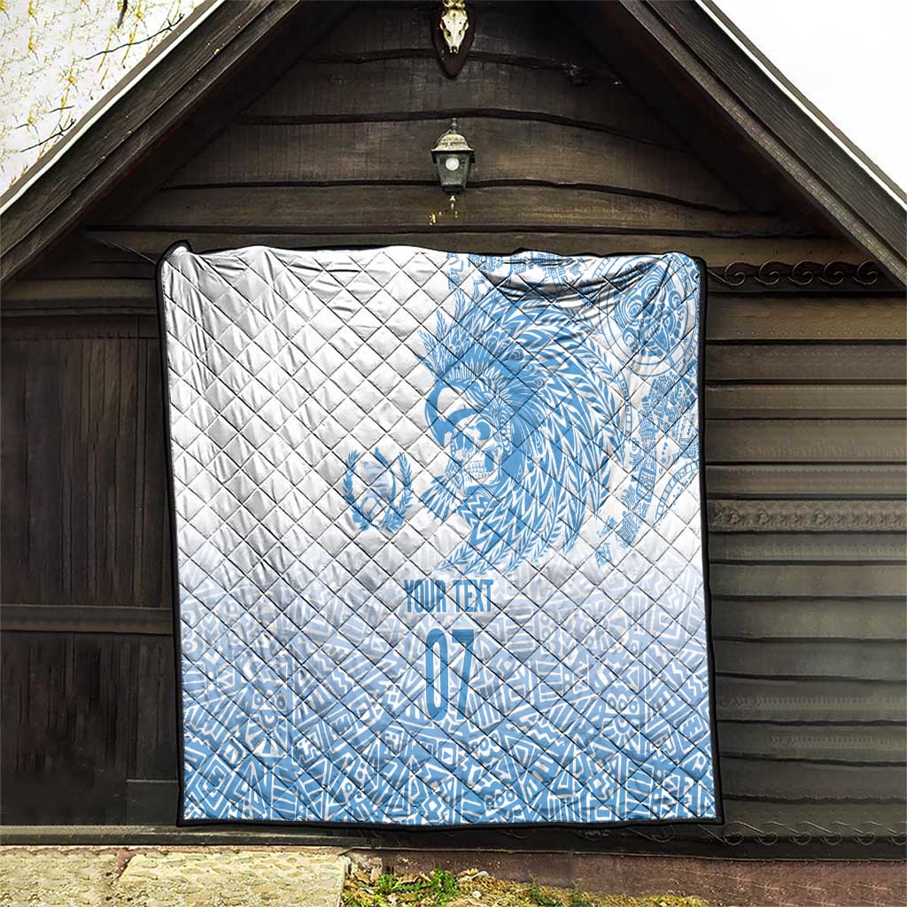 Guatemala Personalized Quilt Mayan Warrior - Wonder Print Shop