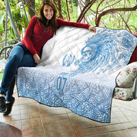 Guatemala Personalized Quilt Mayan Warrior - Wonder Print Shop