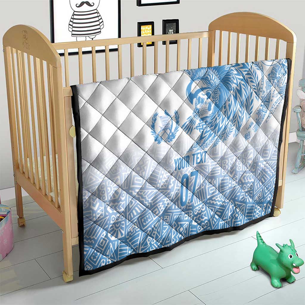 Guatemala Personalized Quilt Mayan Warrior - Wonder Print Shop