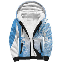 Guatemala Personalized Sherpa Hoodie Mayan Warrior - Wonder Print Shop