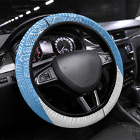 Guatemala Steering Wheel Cover Mayan Warrior - Wonder Print Shop
