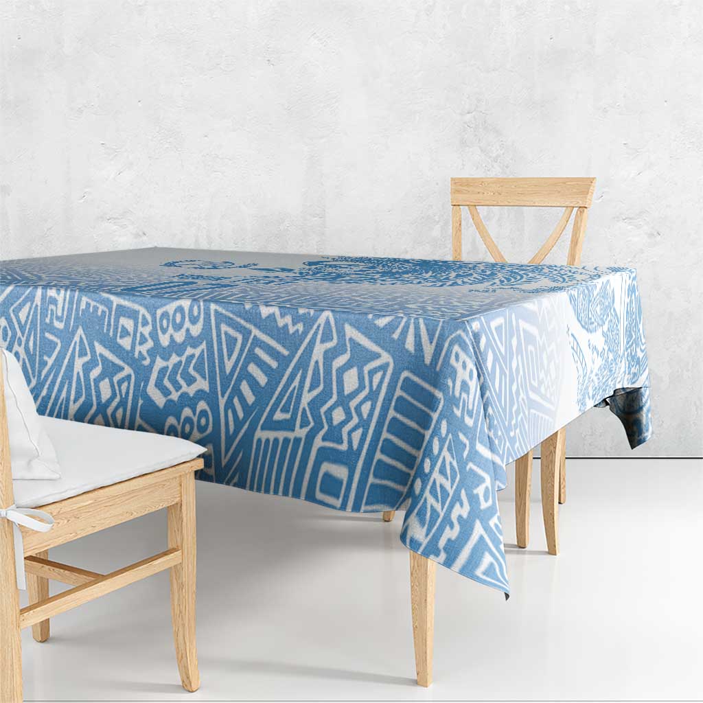 Guatemala Personalized Tablecloth Mayan Warrior - Wonder Print Shop