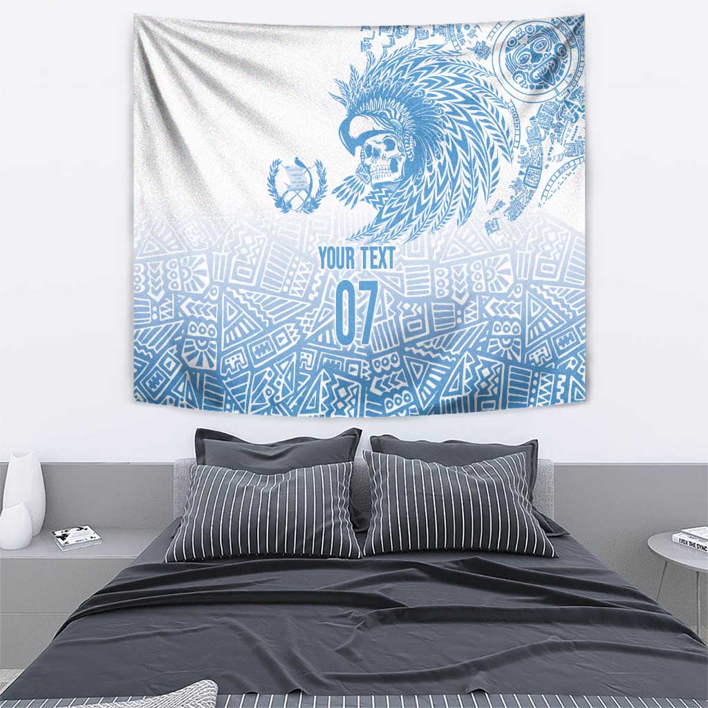 Guatemala Personalized Tapestry Mayan Warrior - Wonder Print Shop