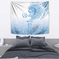 Guatemala Personalized Tapestry Mayan Warrior - Wonder Print Shop