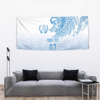 Guatemala Personalized Tapestry Mayan Warrior - Wonder Print Shop