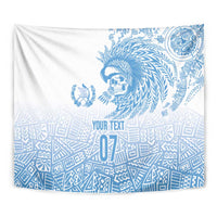 Guatemala Personalized Tapestry Mayan Warrior - Wonder Print Shop