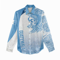 Guatemala Personalized Women Casual Shirt Mayan Warrior - Wonder Print Shop