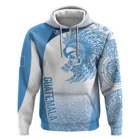 Guatemala Personalized Zip Hoodie Mayan Warrior - Wonder Print Shop