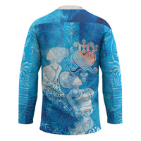 Afro Erzulie Dantor Veve Hockey Jersey Mother Goddess