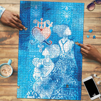 Afro Erzulie Dantor Veve Puzzle Mother Goddess
