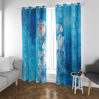 Afro Erzulie Dantor Veve Window Curtain Mother Goddess