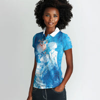 Afro Erzulie Dantor Veve Women Polo Shirt Mother Goddess