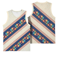 Zimbabwe Heritage Basketball Jersey Screen Print Animals Motif