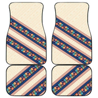 Zimbabwe Heritage Car Mats Screen Print Animals Motif