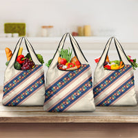 Zimbabwe Heritage Grocery Bag Screen Print Animals Motif