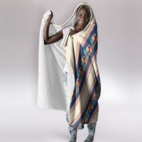 Zimbabwe Heritage Hooded Blanket Screen Print Animals Motif