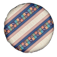 Zimbabwe Heritage Spare Tire Cover Screen Print Animals Motif