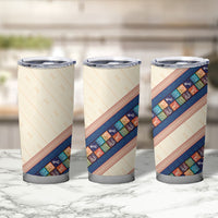 Zimbabwe Heritage Tumbler Cup Screen Print Animals Motif
