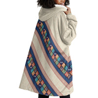 Zimbabwe Heritage Wearable Blanket Hoodie Screen Print Animals Motif