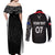 Personalised New Zealand Rugby Couples Matching Off Shoulder Maxi Dress and Long Sleeve Button Shirts Aotearoa World Cup 2023 Champions LT7 - Wonder Print Shop