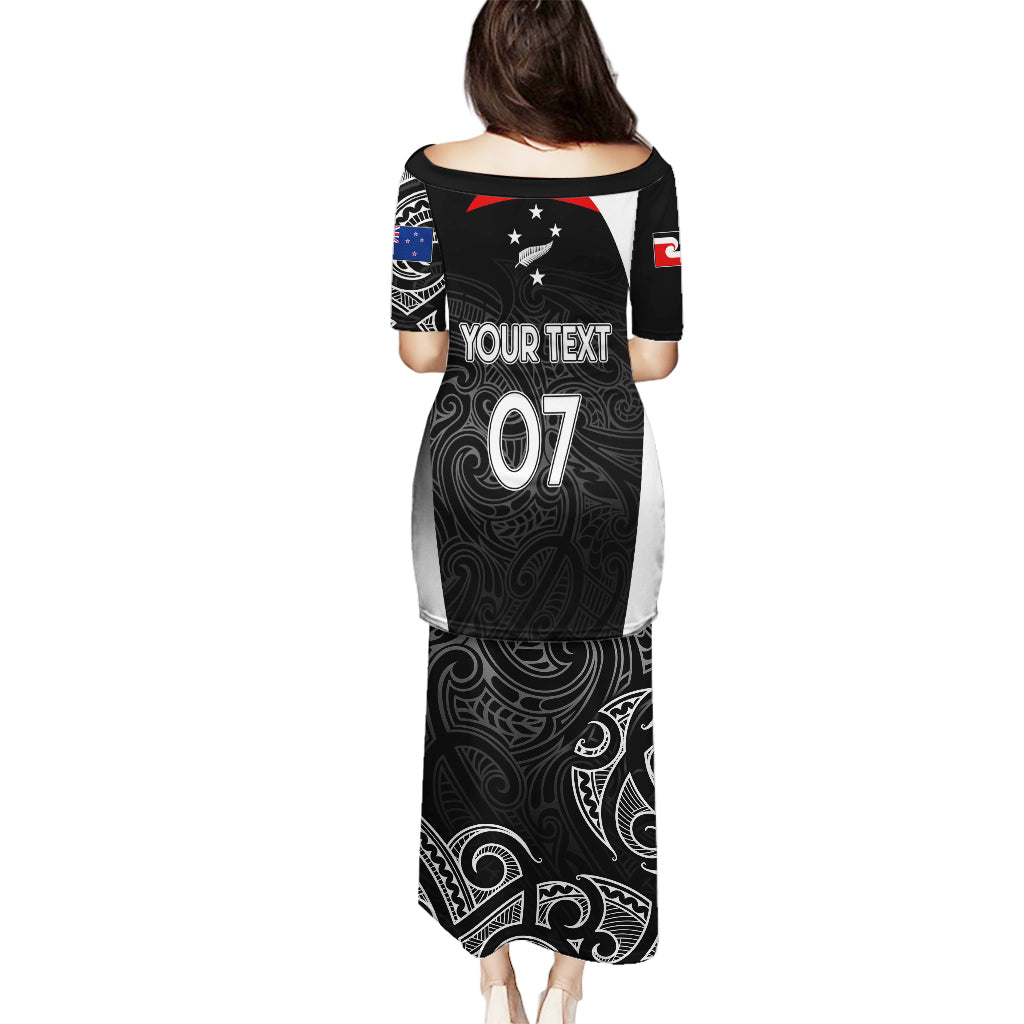 Personalised New Zealand Rugby Puletasi Aotearoa World Cup 2023 Champions - Wonder Print Shop