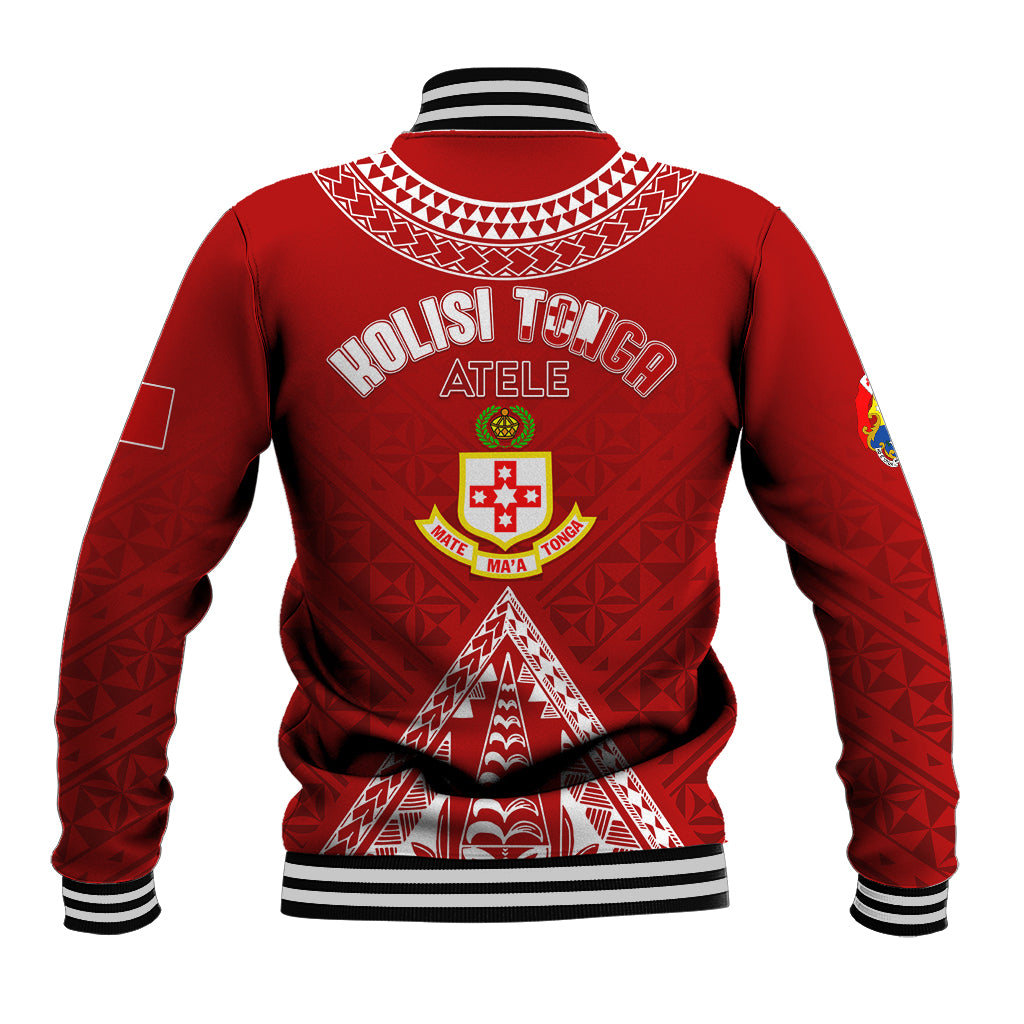 Personalised Kolisi Tonga Atele Baseball Jacket Tongan Kupesi - Special LT7 - Wonder Print Shop