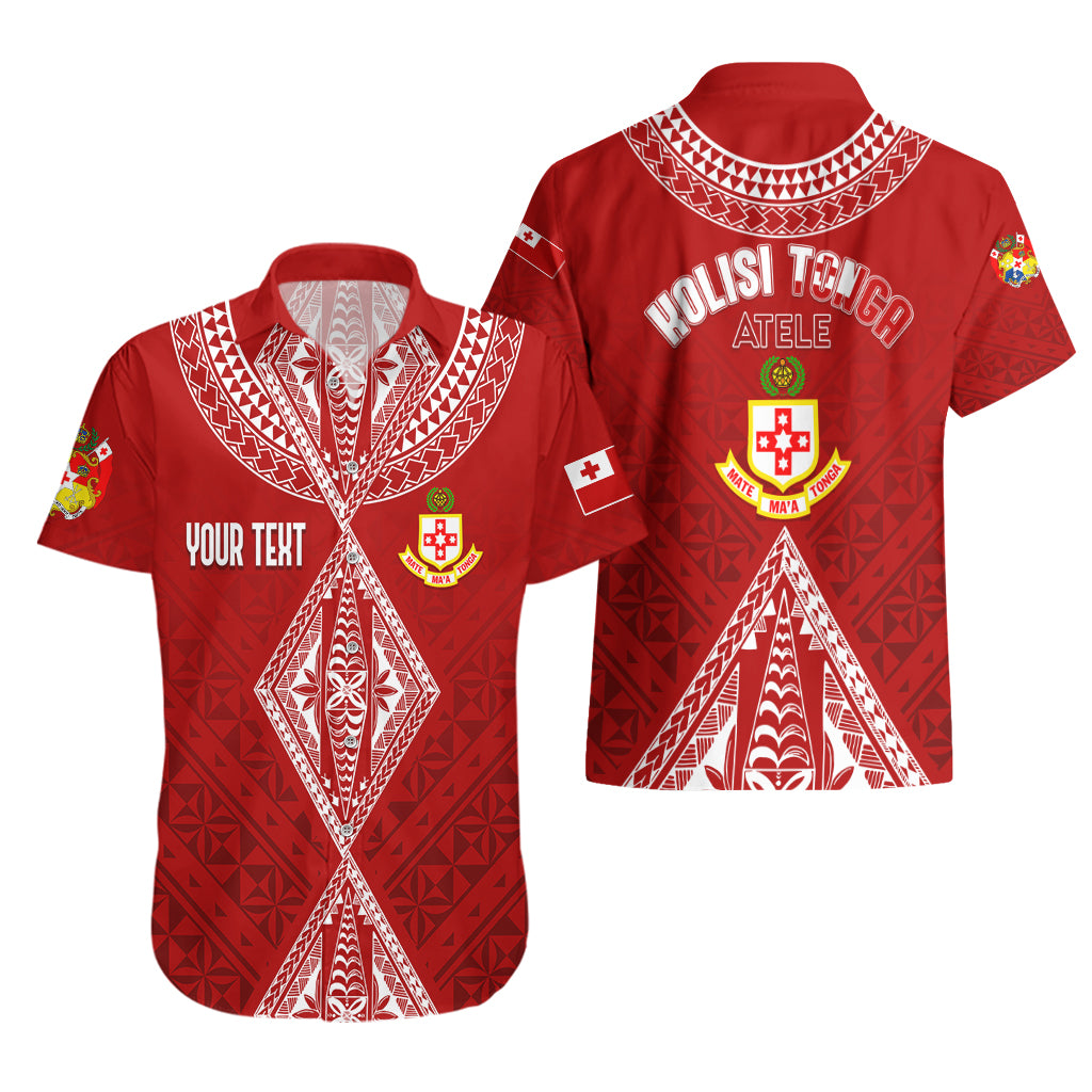 Personalised Kolisi Tonga Atele Hawaiian Shirt Tongan Kupesi - Special - Wonder Print Shop