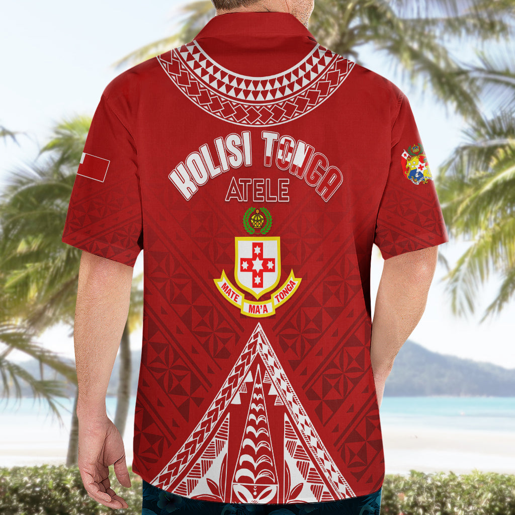 Personalised Kolisi Tonga Atele Hawaiian Shirt Tongan Kupesi - Special - Wonder Print Shop