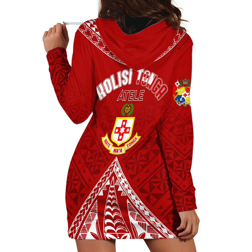 Personalised Kolisi Tonga Atele Hoodie Dress Tongan Kupesi - Special - Wonder Print Shop