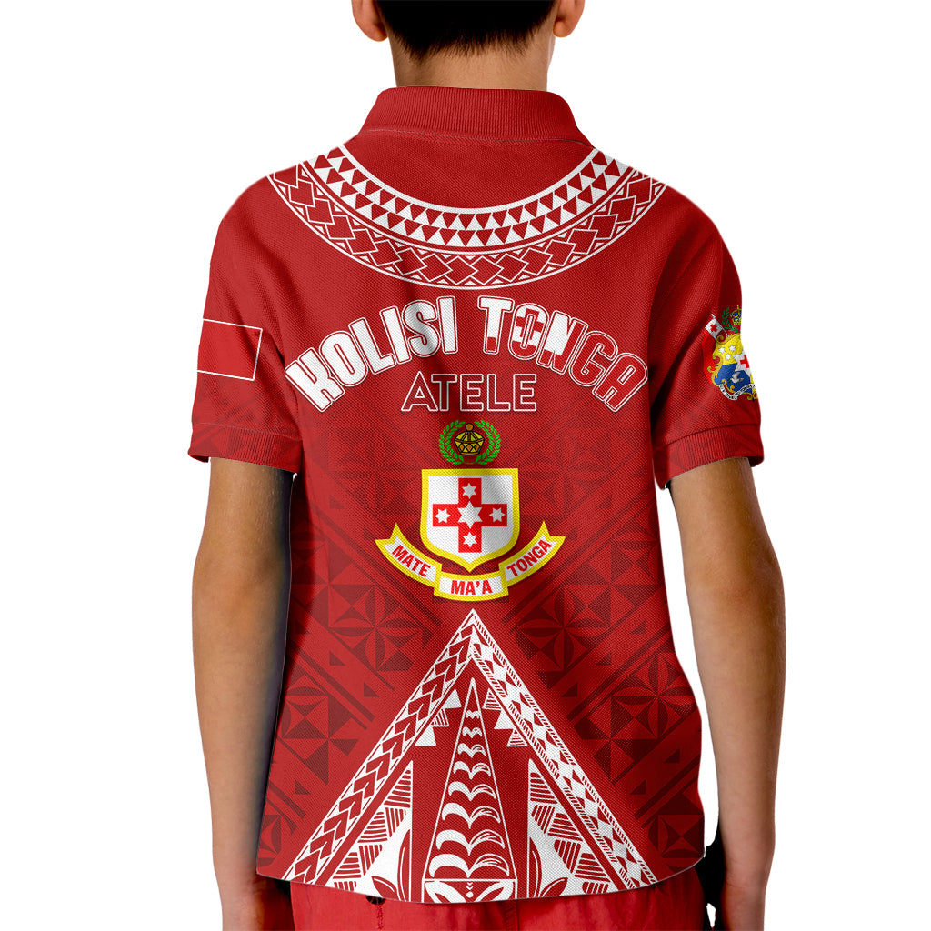 Personalised Kolisi Tonga Atele Kid Polo Shirt Tongan Kupesi - Special - Wonder Print Shop