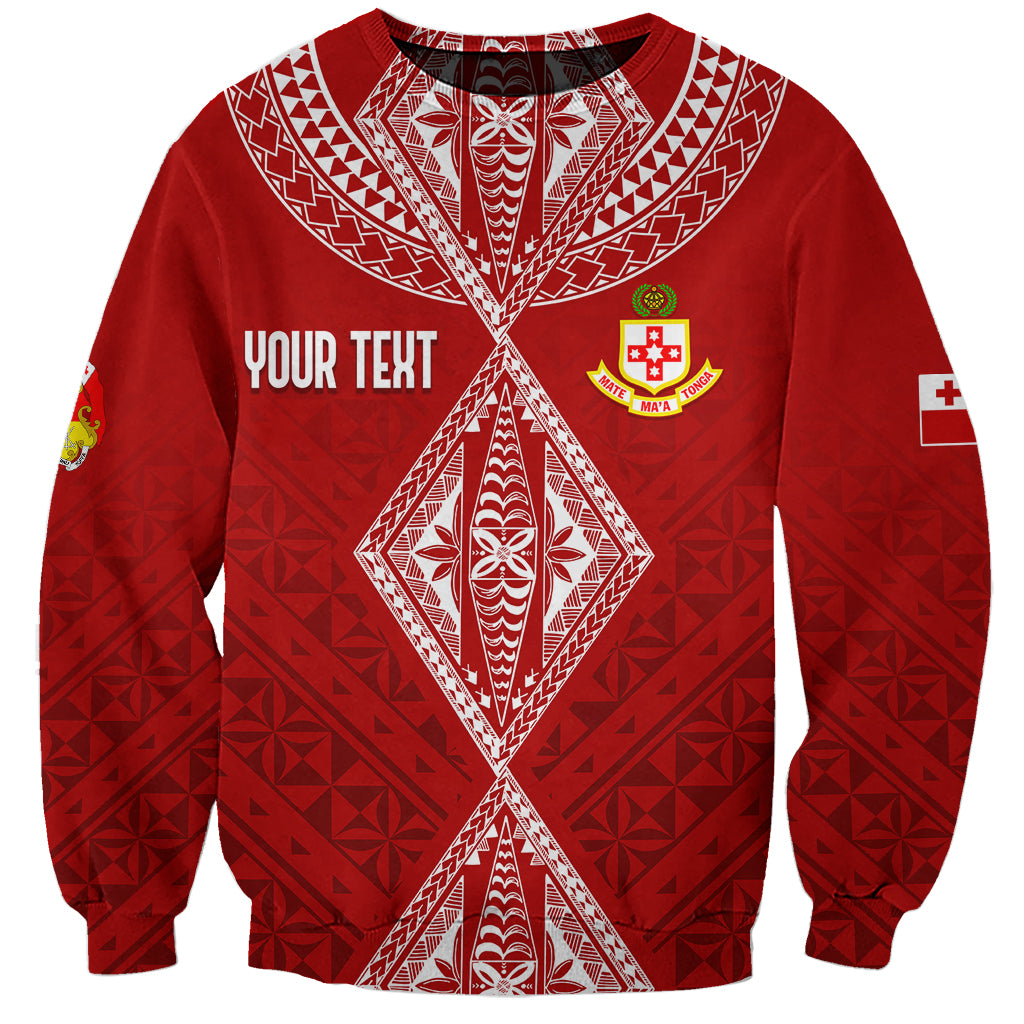 Personalised Kolisi Tonga Atele Sweatshirt Tongan Kupesi - Special - Wonder Print Shop
