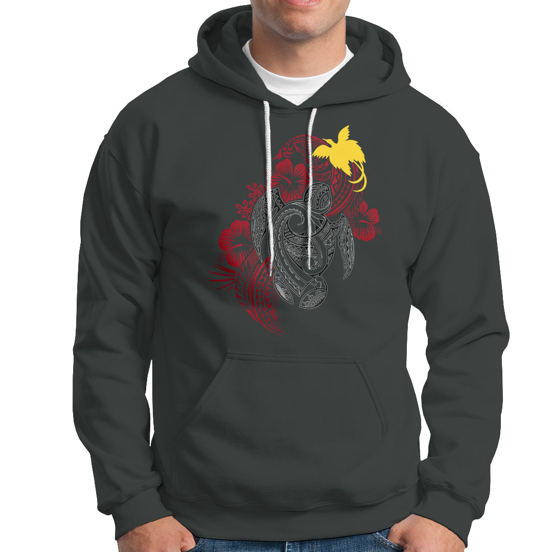 Papua New Guinea Hoodie Tribal Turtle - Wonder Print Shop