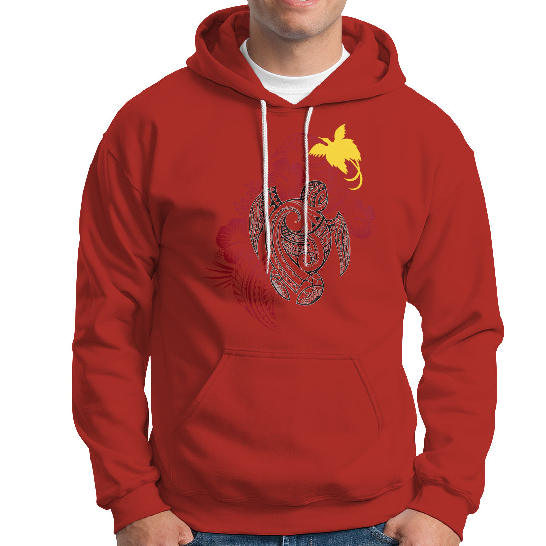 Papua New Guinea Hoodie Tribal Turtle - Wonder Print Shop