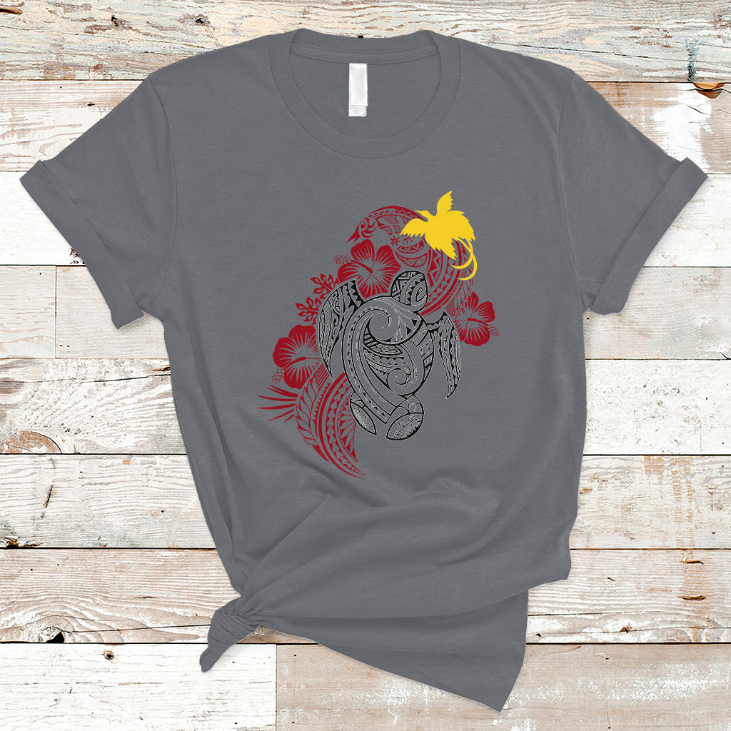 Papua New Guinea T Shirt Tribal Turtle - Wonder Print Shop