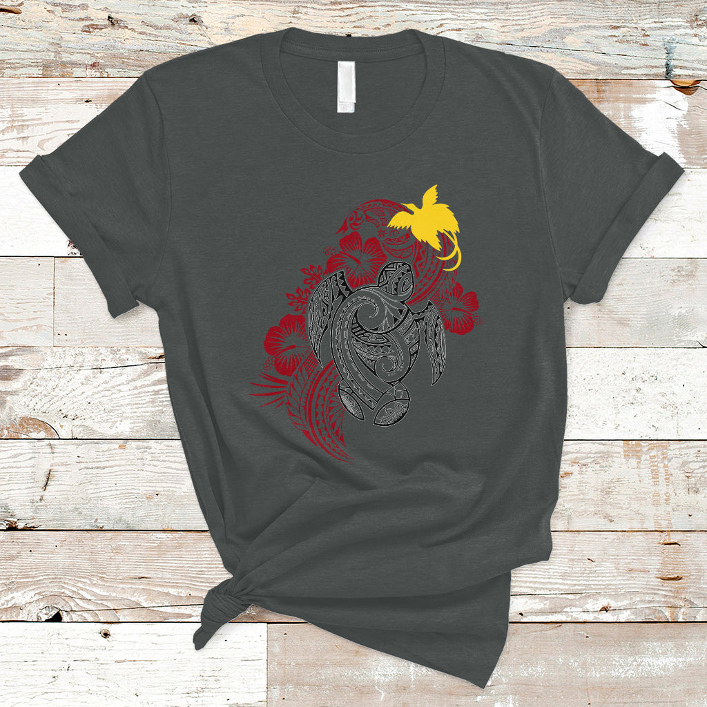 Papua New Guinea T Shirt Tribal Turtle - Wonder Print Shop