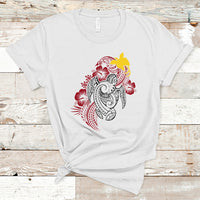Papua New Guinea T Shirt Tribal Turtle - Wonder Print Shop