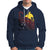 Papua New Guinea Hoodie Bird-of-Paradise PNG - Wonder Print Shop