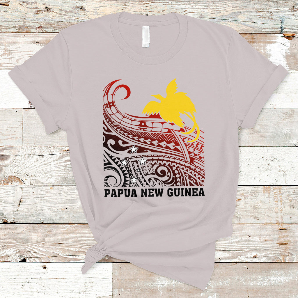 Papua New Guinea T Shirt Bird-of-Paradise PNG - Wonder Print Shop