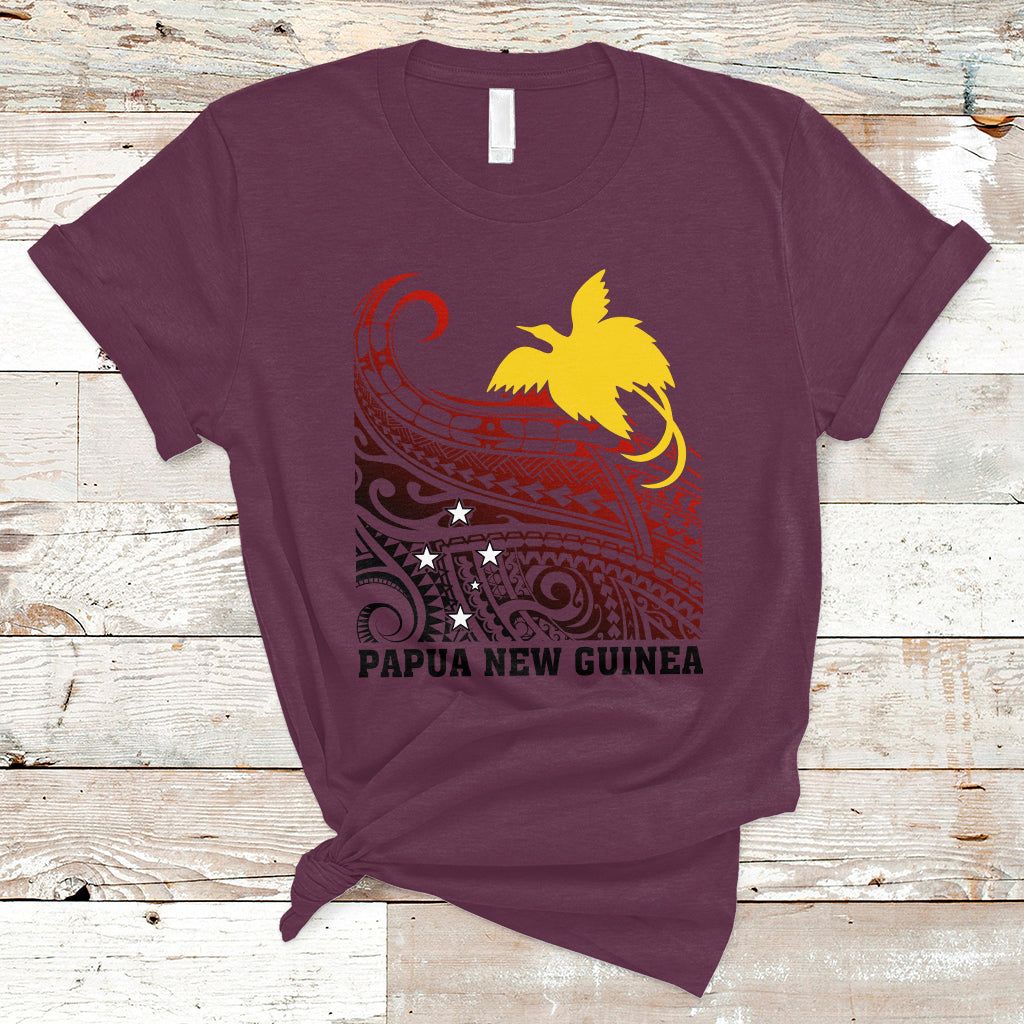 Papua New Guinea T Shirt Bird-of-Paradise PNG - Wonder Print Shop