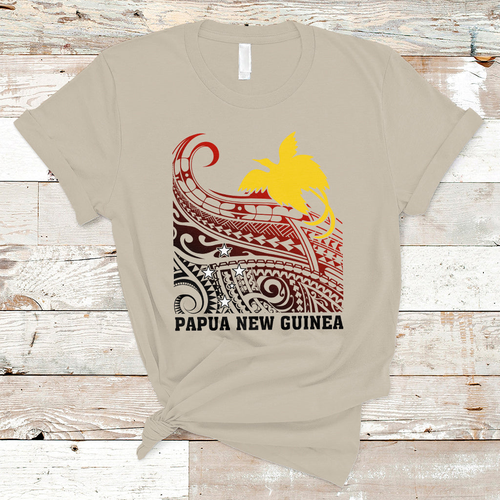 Papua New Guinea T Shirt Bird-of-Paradise PNG - Wonder Print Shop